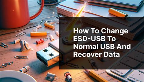 How To Convert Esd Usb To Normal Usb And Recover Data