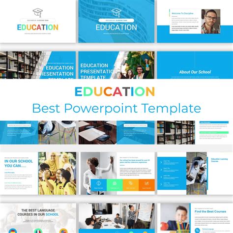 Education Powerpoint Template Masterbundles