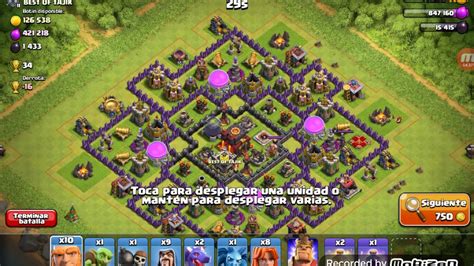 Clash Of Clans Intentando Mejorar Al Rey Barbaro Nivel 4 YouTube