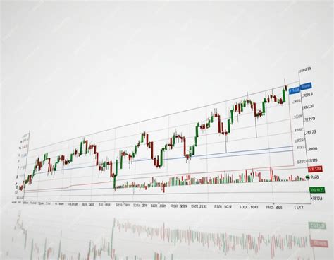 Forex trading strategy on white background | Premium AI-generated image