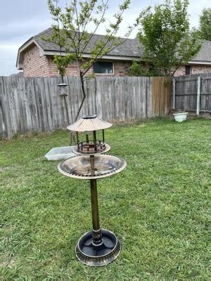 Best Choice Products Solar Outdoor Bird Bath Pedestal Fountain Garden