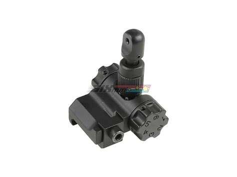 [cyma] Nylon Plastic Scar Rear Sight [blk] Asiaairsoft