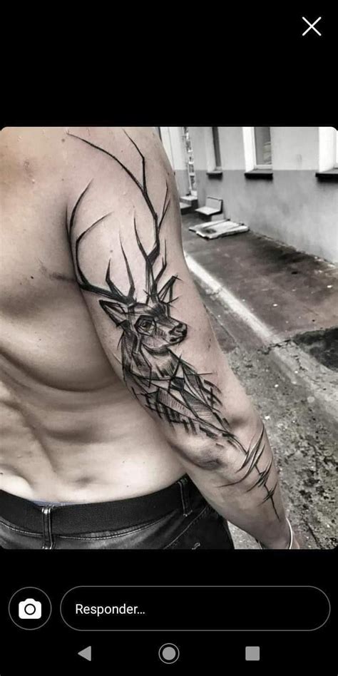 Pin By Ema El Aliado On Ale Cover Antler Tattoos Stag Tattoo Cool