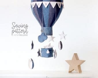 Hot Air Balloon Sewing Pattern Etsy