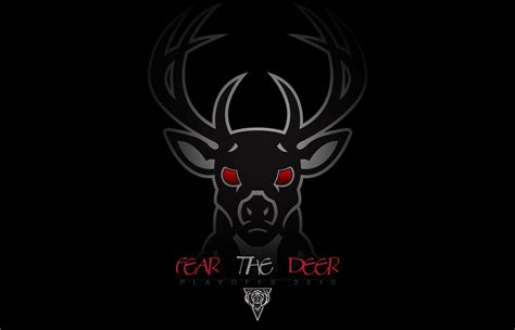 Milwaukee Bucks Fear The Deer Widescreen Wallpaper | Basketball ...