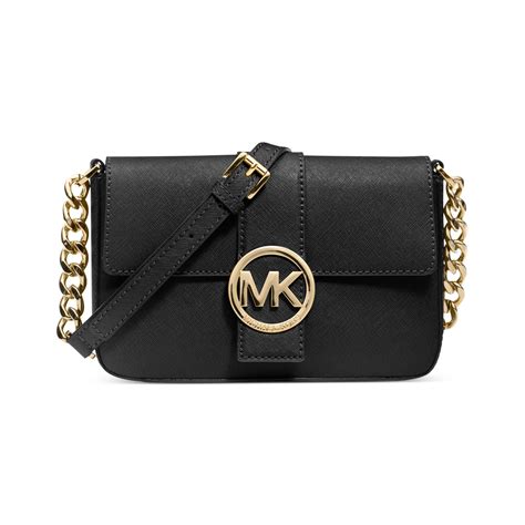 Michael Kors Fulton Small Messenger Bag In Black Lyst