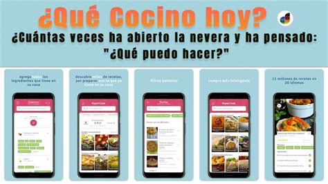 No Sabes Qu Comer Hoy Esta App Te Dar Un Listado De Recetas Que