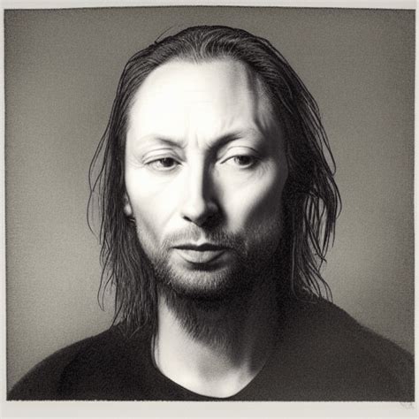 Thom Yorke By Durer Creative Fabrica