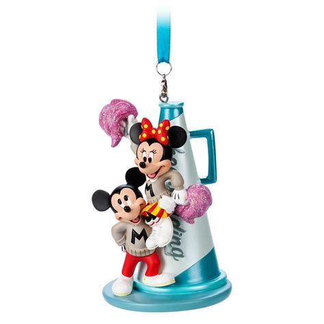 Mickey And Minnie Mouse Cheerleading Ornament Official ShopDisney