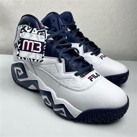 Fila Shoes New Fila Classic Limited Edition Jamal Mashburn Mb White