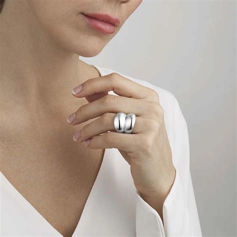 Curve Ring Georg Jensen Fri Frakt