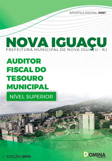 Apostila Nova Igua U Rj Auditor Fiscal Do Tesouro Municipal