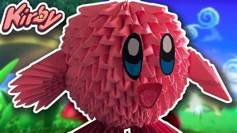 Kirby De Origami 3d Origamileo YouTube