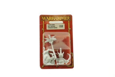 Warhammer Fantasy Chaos Dwarf Bull Centaur Standard Bearer Whtreasury