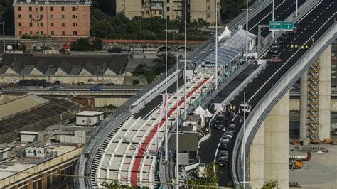 Nuovo Ponte Di Genova Domani Linaugurazione Con Mattarella Conte