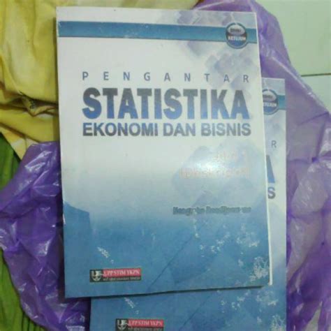 Jual Buku Pengantar Statistik Ekonomi Dan Bisnis Jilid Shopee Indonesia