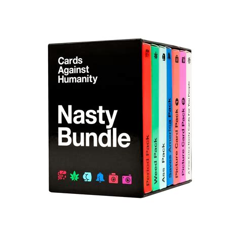 Buy Cards Against Humanity Nasty Bundle Nasty Themed Packs