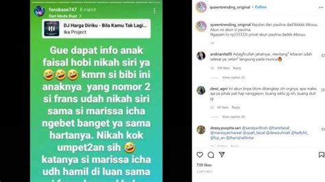 MARISSYA Icha Dituding Hamil Duluan Dan Nikah Siri Dengan Frans Faisal