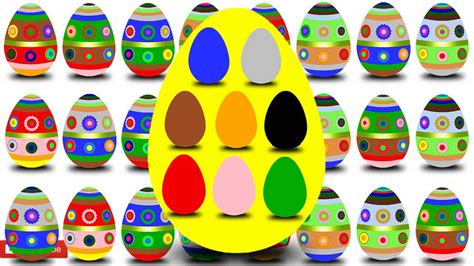 Huevos Sorpresa Colores Aprende Los Colores Con Huevos Kinder