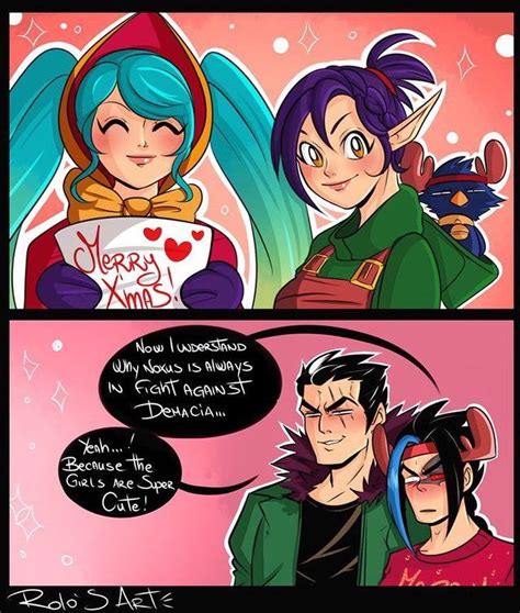 Pin De Azkadelle Whimsy Em Sayn Sona X Kayn Comédia