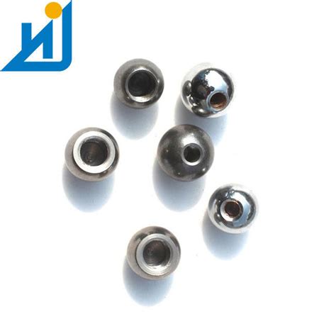 SS304 Stainless Steel Balls 6mm With M2 M2 5 M3 Threaded Hole Or Half