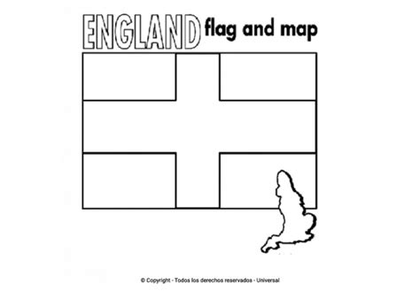 Los Mejores Bandera De Inglaterra Para Colorear Todo Para Colorear