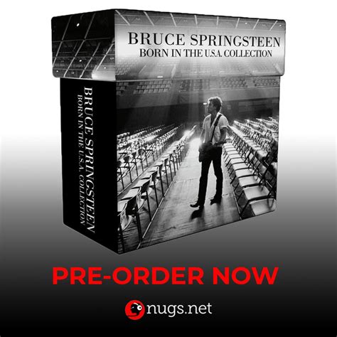 Pre Order Born In The U S A Tour CD Collection Bruce Springsteen