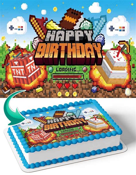 Minecraft Tnt Cake Ideas