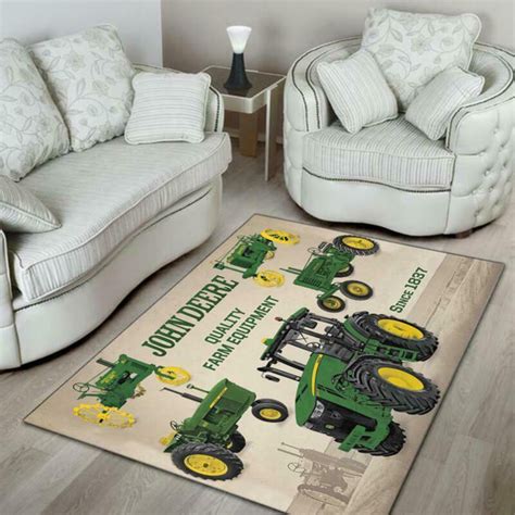 Personalized John Deere Rug John Deere Décor For Bedroom Living Room