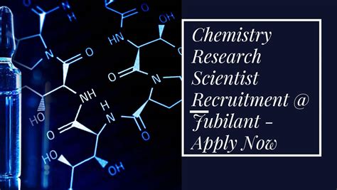 Chemistry Research Scientist Recruitment Jubilant