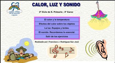 Luz Calor Y Sonido La Ciencia Del Ser Y Del Saber