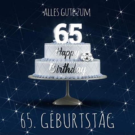 Alles Gute Zum 65 Geburtstag Gästebuch Zum Eintragen Mit 110 Seiten