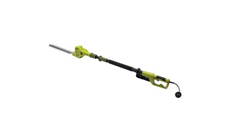 Sun Joe Sjh902e Electric Telescoping Pole Hedge Trimmer 21 Inch 4 Amp Groupon