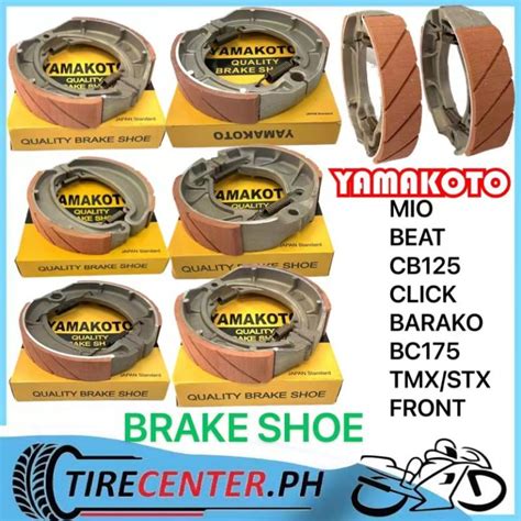 Brake Shoe For Motorcycle Yamakoto For Mio Beat Skydrive Cb Click