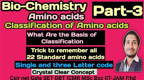 Amino Acids Classification And What Are The Basis Of Classification Of