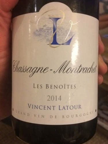 Domaine Vincent Latour Chassagne Montrachet Les Beno Tes Vivino Us