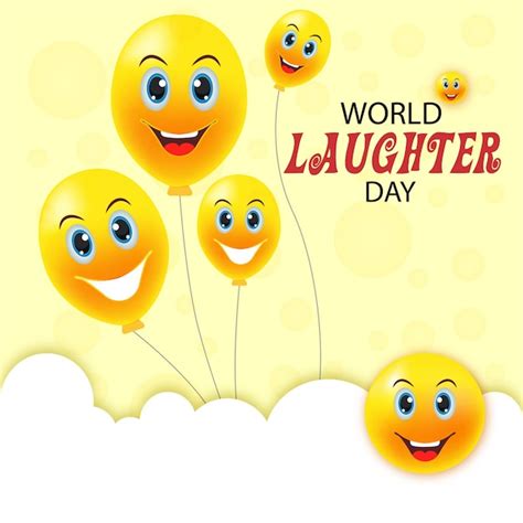 Premium Vector | World Laughter Day