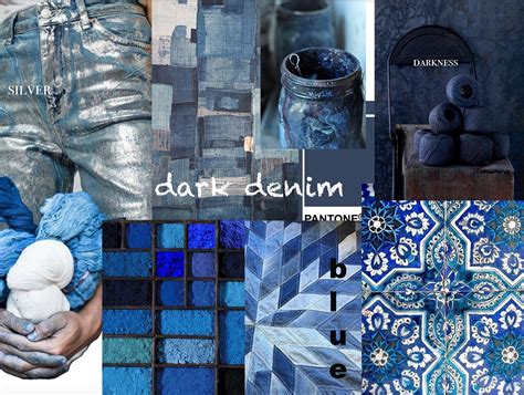 Denim Moodboard Design On Behance