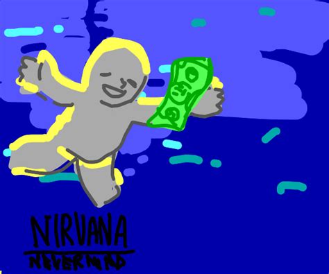 Nevermind Album Cover - Nirvana - Drawception