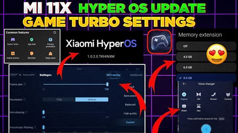 Miui Game Turbo Best Settings Fps No Lag Mi X Game Turbo