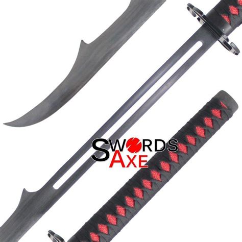 Ichigo Sword Final Form Bleach Anime Tensa Zangetsu Bankai Kurosaki