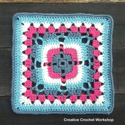 Four Heart Petal Granny Square Creative Crochet Workshop Granny