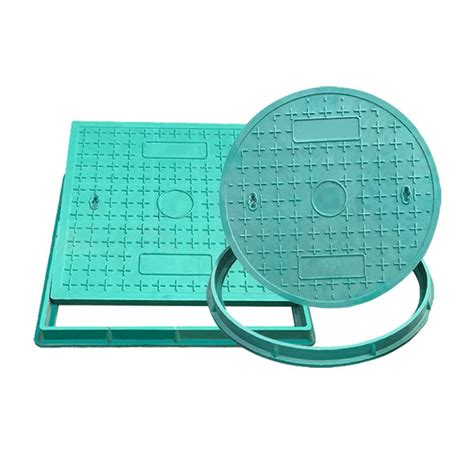 SMC Composite Manhole Cover Resin And Fiberglass Material Water Gas