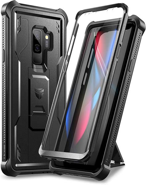 Dexnor For Samsung Galaxy S9 Plus Case Built In Screen Protector And