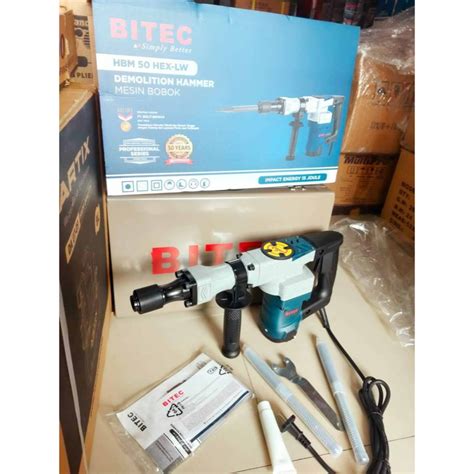 Jual Mesin Bor Bobok Tembok Beton Bitec HBM 50 HEX LW Demolition Jack