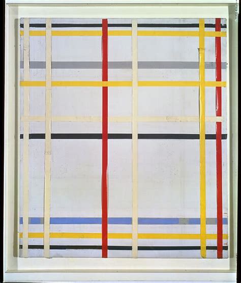 New York City Painting By Piet Mondrian Style Reatha Hutchison