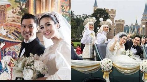 Intip Pernikahan Mewah Ala Princess Disney Sandra Dewi Dan Harvey Moeis