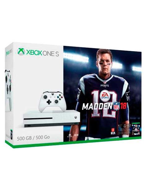 Consola Xbox One S Blanco Gb Con Madden Gameplanet