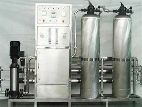 AD TECK 1000 LPH RO UV ALK Stainless Steel Industrial RO PLANT At