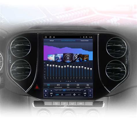 Navigatie Vw Tiguan Tesla Style Android Gb Ram Carplay